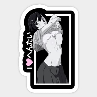 I love hentai Sticker